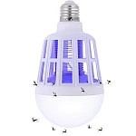 Bec cu Lampa UV Impotriva Insectelor Lumina Alba 12W