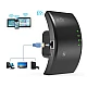 Amplificator semnal Wireless WiFi Repeater/Range Extender 300 Mbps Negru Amplificator semnal Wireless WiFi Repeater/Range Extender 300 Mbps Negru