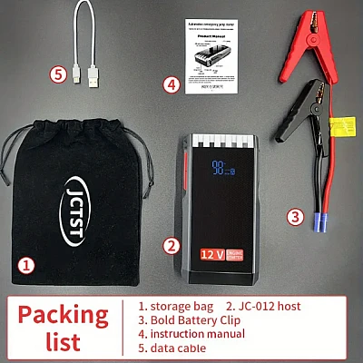 Starter auto multifunctional 26800mAh baterie externa portabila amplificator de incarcare a bateriei de 12V