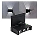 Lampa Solara de perete dubla cu panou solar 6 LED montaj pe perete iluminare sus/jos Lampa Solara de perete dubla cu panou solar 6 LED montaj pe perete iluminare sus/jos