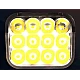 Far LED pentru bicicleta 12 leduri claxon 120 decibeli 5 moduri de iluminare afisaj baterie 4000 lumeni Far LED pentru bicicleta 12 leduri claxon 120 decibeli 5 moduri de iluminare afisaj baterie 4000 lumeni