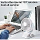Ventilator portabil cu clip rotire 360 cu 3 viteze ultra silentios incarcare rapida Q T74 Ventilator portabil cu clip rotire 360 cu 3 viteze ultra silentios incarcare rapida Q T74