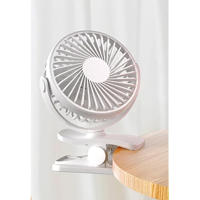 Ventilator portabil cu clip rotire 360 cu 3 viteze ultra silentios incarcare rapida Q T74 Ventilator portabil cu clip rotire 360 cu 3 viteze ultra silentios incarcare rapida Q T74