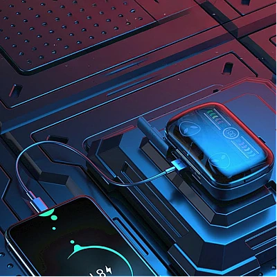 Casti bluetooth M20 pro cu display si afisaj Casti bluetooth M20 pro cu display si afisaj