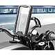 Suport de telefon pentru moto / bicicleta impermeabil cu carcasa si rotire S806 Suport de telefon pentru moto / bicicleta impermeabil cu carcasa si rotire S806