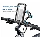 Suport de telefon pentru moto / bicicleta impermeabil cu carcasa si rotire S806 Suport de telefon pentru moto / bicicleta impermeabil cu carcasa si rotire S806