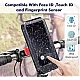 Suport de telefon pentru moto / bicicleta impermeabil cu carcasa si rotire S806 Suport de telefon pentru moto / bicicleta impermeabil cu carcasa si rotire S806