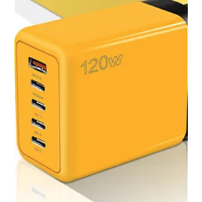 Incarcator USB de priza 120W cu 5 porturi Super Fast Charge A506 3 Incarcator USB de priza 120W cu 5 porturi Super Fast Charge A506 3