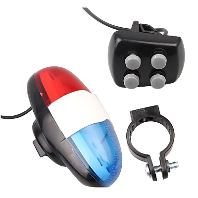 Sonerie electronica pentru bicicleta 4 moduri de sunet iluminare LED material durabil Sonerie electronica pentru bicicleta 4 moduri de sunet iluminare LED material durabil