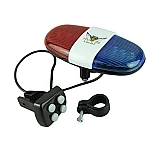 Sonerie electronica pentru bicicleta 4 moduri de sunet iluminare LED material durabil