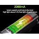 Far de bicicleta BK C1202 reincarcabil USB 2000mAh Far de bicicleta BK C1202 reincarcabil USB 2000mAh