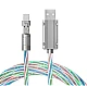 Cablu de date cu incarcare super rapida si lumina LED PD 4 in 1 Cablu de date cu incarcare super rapida si lumina LED PD 4 in 1