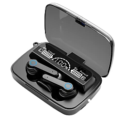 Casti Audio M19 In Ear baterie 2000 mAh Bluetooth Pairing automat Touch Control