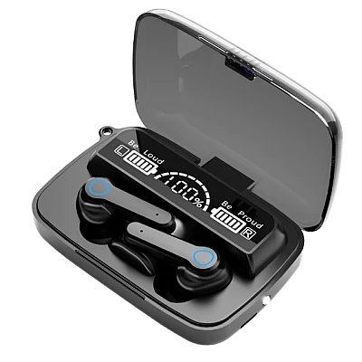 Casti Audio M19 In Ear baterie 2000 mAh Bluetooth Pairing automat Touch Control Casti Audio M19 In Ear baterie 2000 mAh Bluetooth Pairing automat Touch Control