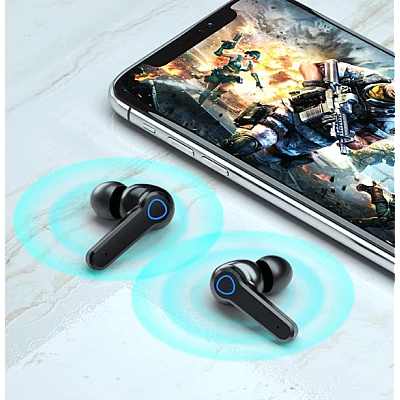 Casti Audio M19 In Ear baterie 2000 mAh Bluetooth Pairing automat Touch Control Casti Audio M19 In Ear baterie 2000 mAh Bluetooth Pairing automat Touch Control