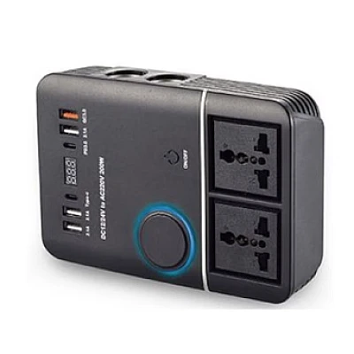 Invertor auto Olesson 1661 de 220V/200W Invertor auto Olesson 1661 de 220V/200W