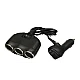 Priza auto 12V si 24V Olesson 1634 cu 4 intrari 120W negru Priza auto 12V si 24V Olesson 1634 cu 4 intrari 120W negru