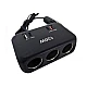 Piza auto bricheta 120W cu 3 prize 2 porturi USB 2 porturi Type C 1656 Piza auto bricheta 120W cu 3 prize 2 porturi USB 2 porturi Type C 1656