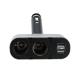 Adaptor priza auto 2 porturi cu USB 100W Olesson 1652