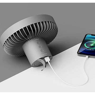 Ventilator portabil cu trepied multifunctional 10000mAh temporizare Ventilator portabil cu trepied multifunctional 10000mAh temporizare