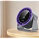 Ventilator 100 de viteze reglabile anulare zgomot incarcare tip C control tactil ecran digital inteligent Ventilator 100 de viteze reglabile anulare zgomot incarcare tip C control tactil ecran digital inteligent