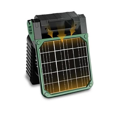 Ventilator de camping cu baterie de 10400Mah solar pentru exterior cu lumina led cu 4 viteze