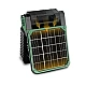 Ventilator de camping cu baterie de 10400Mah solar pentru exterior cu lumina led cu 4 viteze