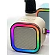 Boxa Karaoke Portabilă K12 cu 2 Microfoane Wireless LED RGB Radio FM Boxa Karaoke Portabilă K12 cu 2 Microfoane Wireless LED RGB Radio FM