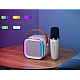 Boxa Karaoke Portabilă K12 cu 2 Microfoane Wireless LED RGB Radio FM Boxa Karaoke Portabilă K12 cu 2 Microfoane Wireless LED RGB Radio FM
