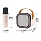 Boxa Karaoke Portabilă K12 cu 2 Microfoane Wireless LED RGB Radio FM Boxa Karaoke Portabilă K12 cu 2 Microfoane Wireless LED RGB Radio FM