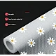 Folie de protectie pentru rafturi 45 x 300cm cu floricele albe Folie de protectie pentru rafturi 45 x 300cm cu floricele albe