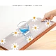 Folie de protectie pentru rafturi 45 x 300cm cu floricele albe Folie de protectie pentru rafturi 45 x 300cm cu floricele albe