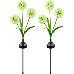 Set 2 Lampi solare decorative cu Flori de Papadie