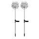 Set 2 Lampi solare LED decoratiune gradina SL137 Set 2 Lampi solare LED decoratiune gradina SL137
