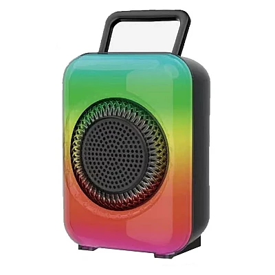 Boxa portabila GTS 1867 Bluetooth USB TF Radio FM lumini LED RGB 10W Boxa portabila GTS 1867 Bluetooth USB TF Radio FM lumini LED RGB 10W