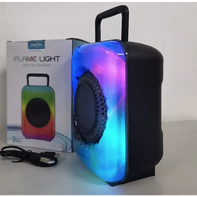 Boxa portabila GTS 1867 Bluetooth USB TF Radio FM lumini LED RGB 10W Boxa portabila GTS 1867 Bluetooth USB TF Radio FM lumini LED RGB 10W