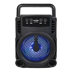Boxa portabila GTS 1360 cu led RGB cu maner transport