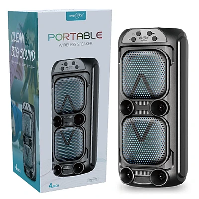 Boxa portabila GTS 2163 de 4 inch cu led multicolor Boxa portabila GTS 2163 de 4 inch cu led multicolor
