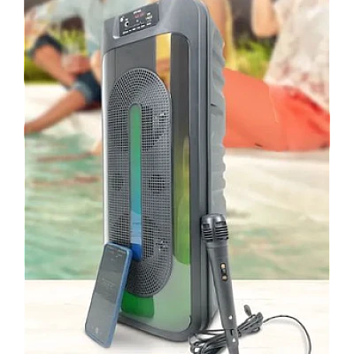 Boxa portabila Bluetooth KTS 1853 200W muzicali Microfon Karaoke Boxa portabila Bluetooth KTS 1853 200W muzicali Microfon Karaoke