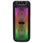 Boxa portabila Bluetooth 60 cm GTS 1703 de 1000W Muzicali Radio FM USB/TF/TWS Leduri Disco Microfon Inclus