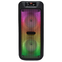 Boxa portabila Bluetooth 60 cm GTS 1703 de 1000W Muzicali Radio FM USB/TF/TWS Leduri Disco Microfon Inclus