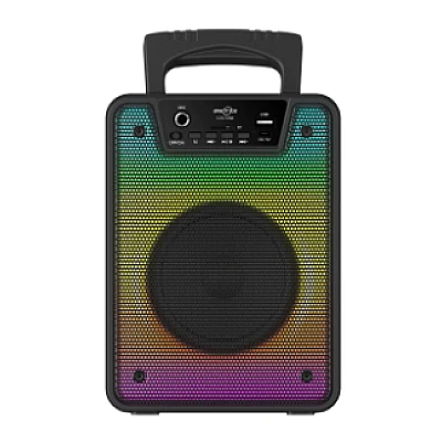 Boxa wireless GTS 1868 cu bluetooth USB lumini si microfon Boxa wireless GTS 1868 cu bluetooth USB lumini si microfon