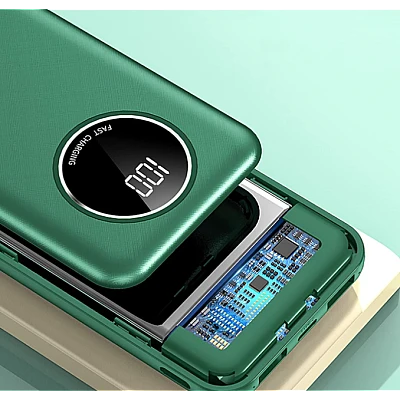 Baterie externa 20000mAh capacitate 5 iesiri si cabluri pentru smartphone si display Baterie externa 20000mAh capacitate 5 iesiri si cabluri pentru smartphone si display