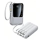 Mini Baterie externa 20000mAh Fast Charge Type C cu display si cabluri Mini Baterie externa 20000mAh Fast Charge Type C cu display si cabluri