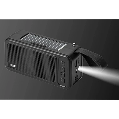 Boxa portabila Bluetooth HF 008 cu incarcare solara si lanterna Boxa portabila Bluetooth HF 008 cu incarcare solara si lanterna