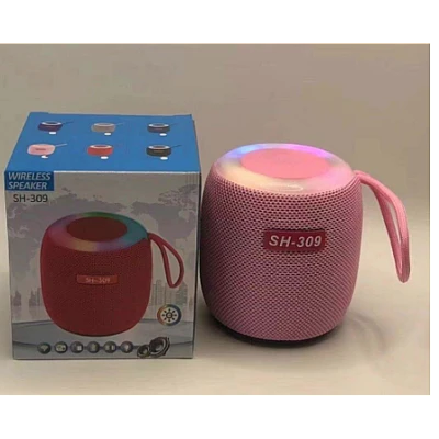 Mini Boxa SH 309 Bluetooth cu Iluminare RGB si Bas Puternic Mini Boxa SH 309 Bluetooth cu Iluminare RGB si Bas Puternic