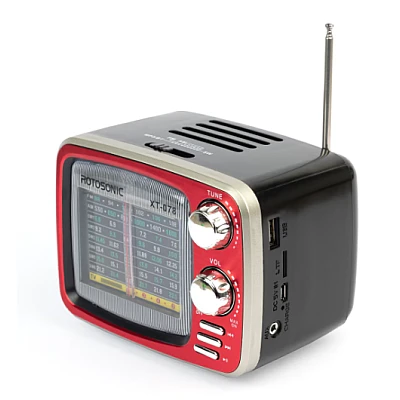 Radio HIFI XT 078 portabil cu acumulator reincarcabil si conexiune Bluetooth Radio HIFI XT 078 portabil cu acumulator reincarcabil si conexiune Bluetooth