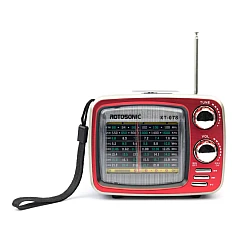 Radio HIFI XT 078 portabil cu acumulator reincarcabil si conexiune Bluetooth