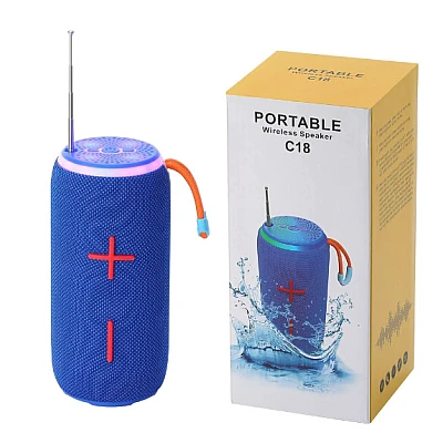 Boxa portabila C 18 cu bluetooth USB FM Boxa portabila C 18 cu bluetooth USB FM