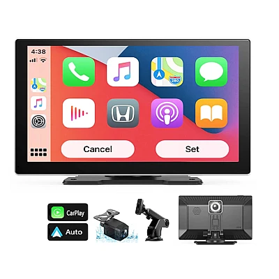 Camera auto Carplay Q CA770 cu ecran de 9,8 inch 4K Android Auto cu camera spate Camera auto Carplay Q CA770 cu ecran de 9,8 inch 4K Android Auto cu camera spate